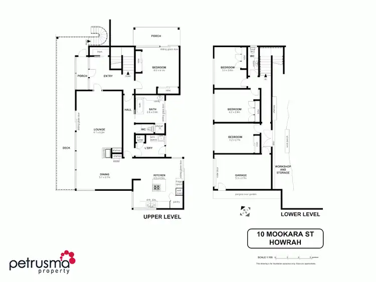 Floorplan of Homely house listing, 10 Mookara Street, Howrah TAS 7018