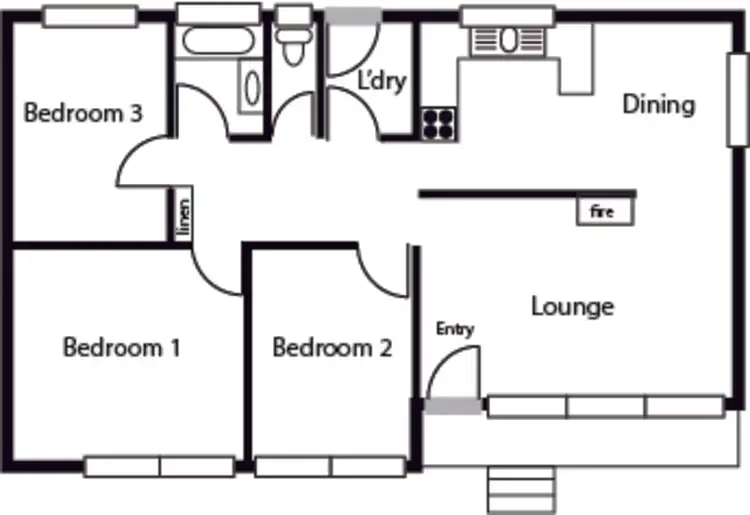 Floorplan of Homely house listing, 6 Rocklands Street, Duffy ACT 2611