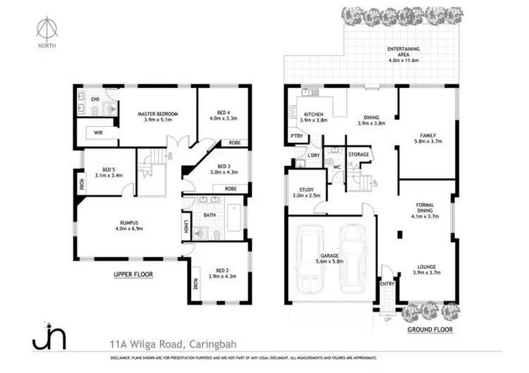 Floorplan of Homely house listing, 11A Wilga Road, Caringbah South NSW 2229
