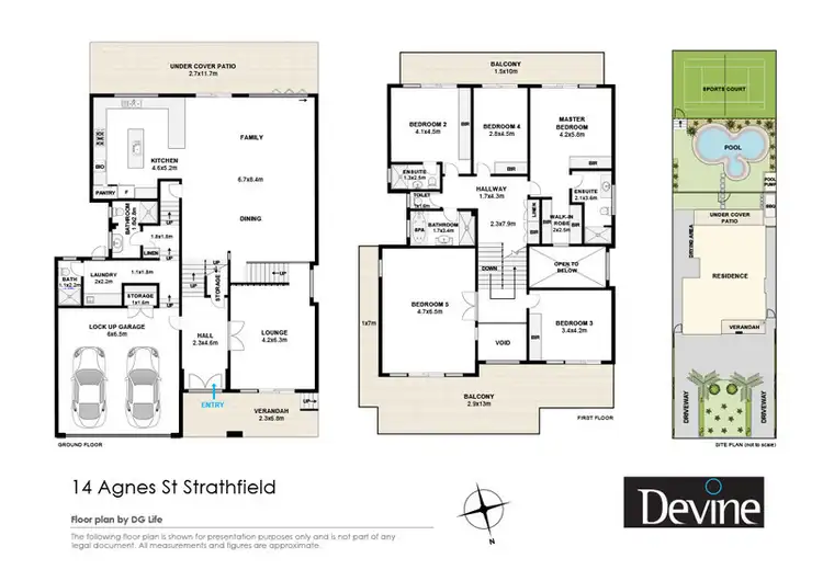 Floorplan of Homely house listing, 14 Agnes Street, Strathfield NSW 2135