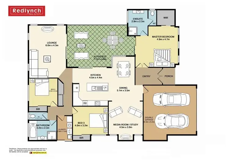 Floorplan of Homely house listing, 11 Davidson Close, Redlynch QLD 4870