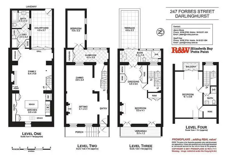 Floorplan of Homely terrace listing, 247 Forbes Street, Darlinghurst NSW 2010