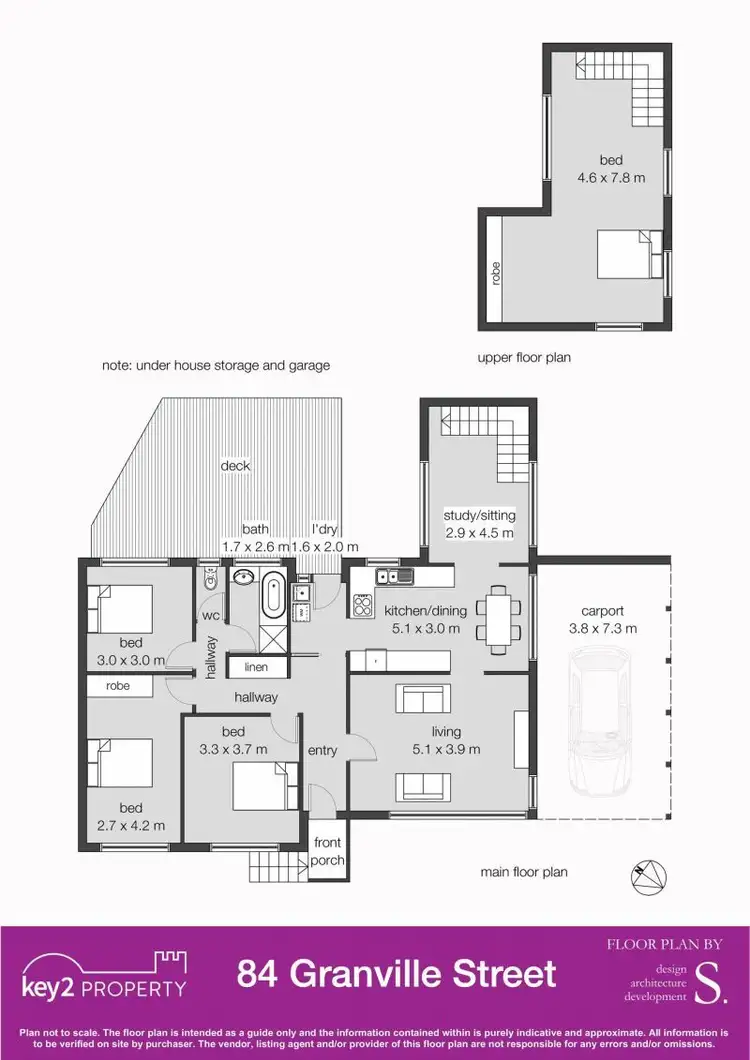 Floorplan of Homely house listing, 84 Granville Street, West Launceston TAS 7250