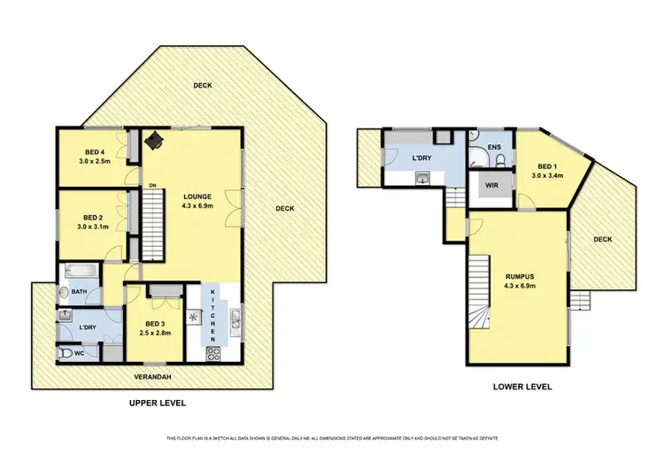 Floorplan of Homely house listing, 14 Allen Street, Lorne VIC 3232