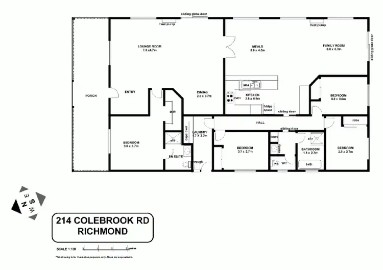 Floorplan of Homely house listing, 214 Colebrook Road, Richmond TAS 7025