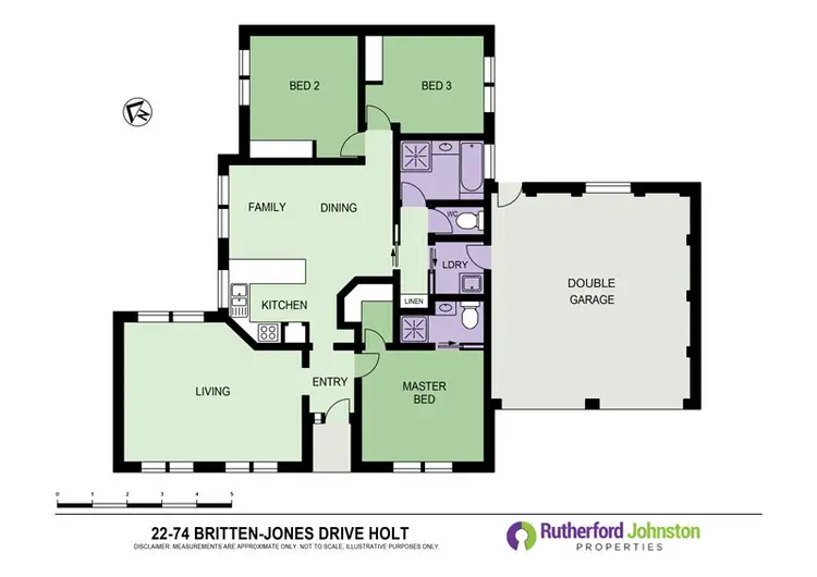Floorplan of Homely townhouse listing, 22/74 Britten Jones Drive, Holt ACT 2615