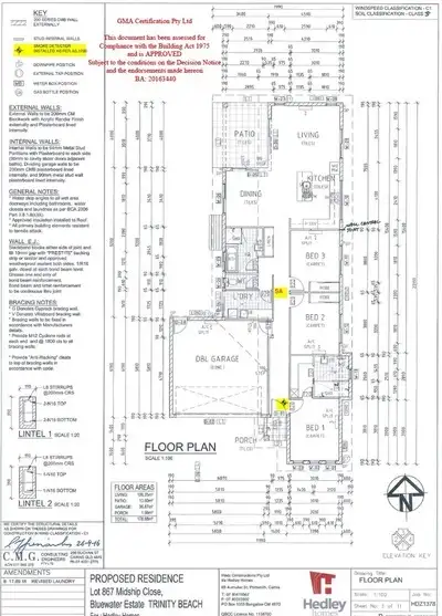 Floorplan of Homely house listing, 10 Midship Street, Trinity Beach QLD 4879