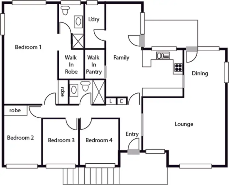 Floorplan of Homely house listing, 142 Burrinjuck Crescent, Duffy ACT 2611