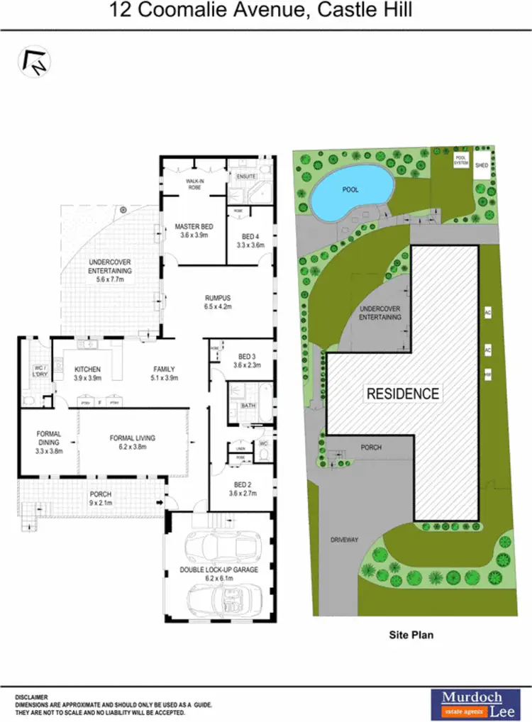 Floorplan of Homely house listing, 12 Coomalie Avenue, Castle Hill NSW 2154