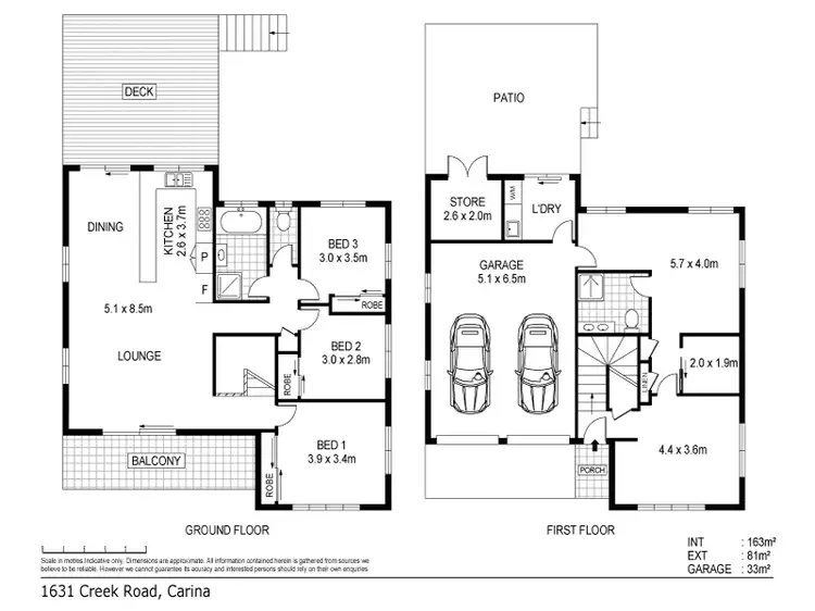Floorplan of Homely house listing, 1640 Creek Road, Carina QLD 4152