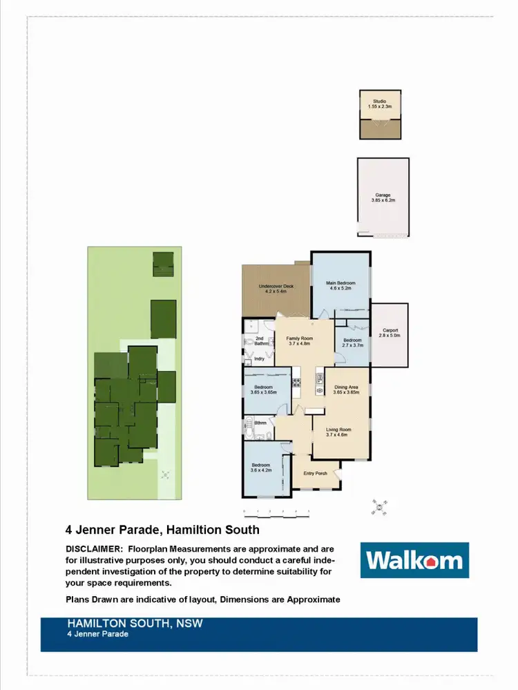 Floorplan of Homely house listing, 4 Jenner Parade, Hamilton South NSW 2303