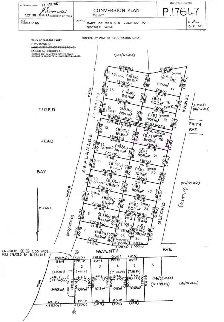 Floorplan of Homely house listing, 10 Second Avenue, Dodges Ferry TAS 7173