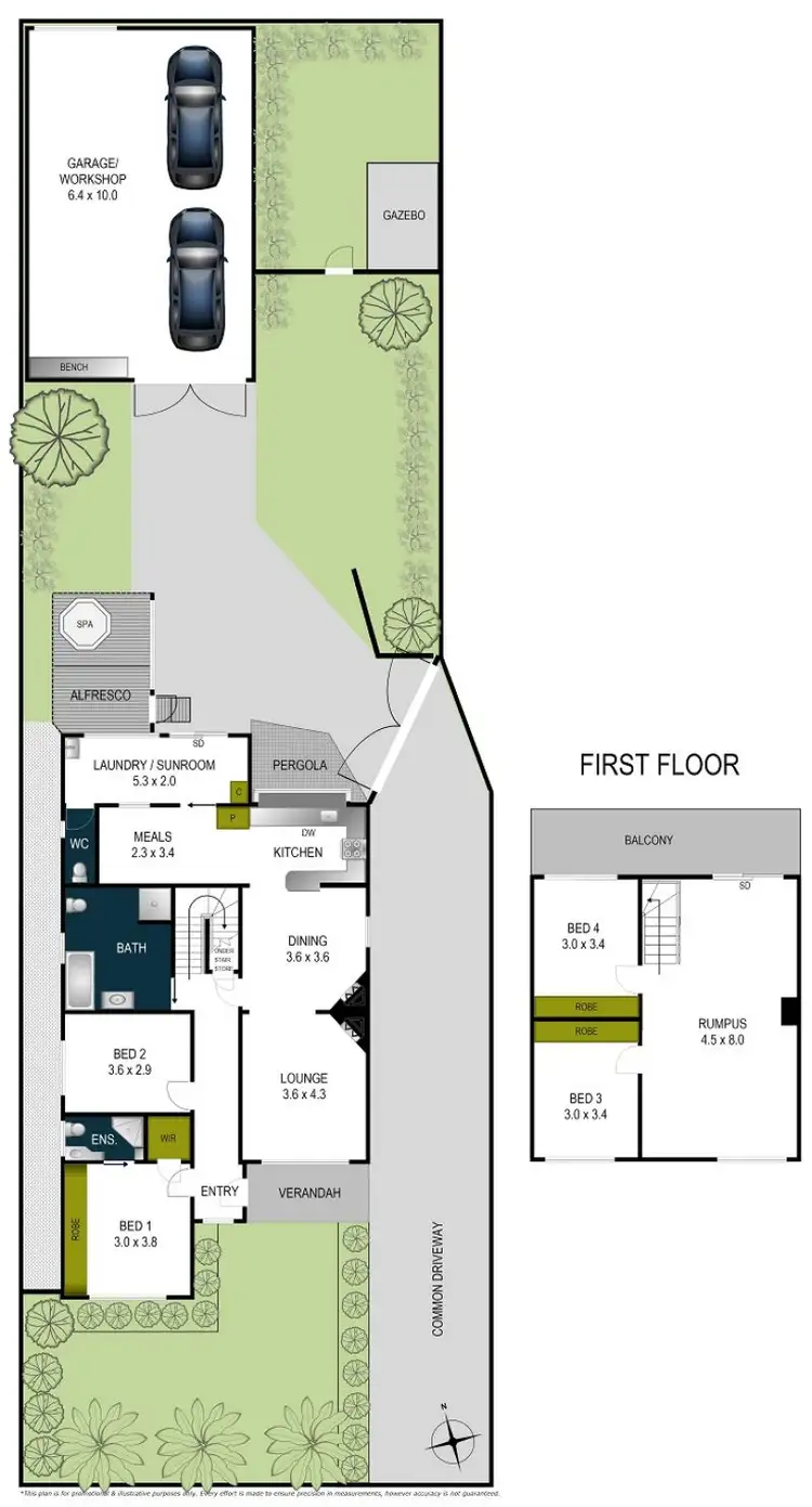 Floorplan of Homely house listing, 92 Isabella Street, Geelong West VIC 3218