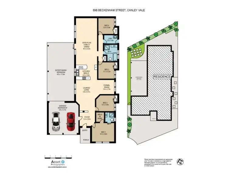 Floorplan of Homely house listing, 69B Beckenham Street, Canley Vale NSW 2166