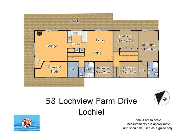 Floorplan of Homely rural property listing, 58 Lochview Farm Rd, Lochiel NSW 2549