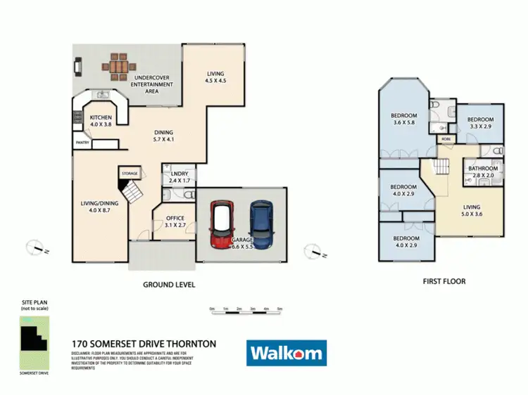 Floorplan of Homely house listing, 170 Somerset Drive, Thornton NSW 2322