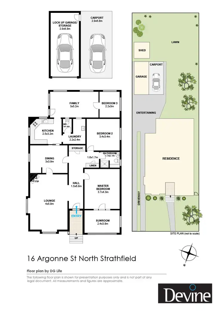 Floorplan of Homely house listing, 16 Argonne Street, North Strathfield NSW 2137