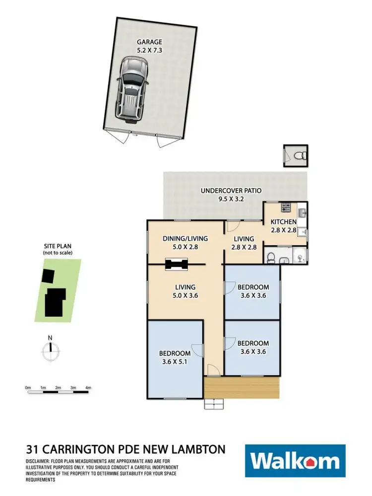 Floorplan of Homely house listing, 31 Carrington Parade, New Lambton NSW 2305