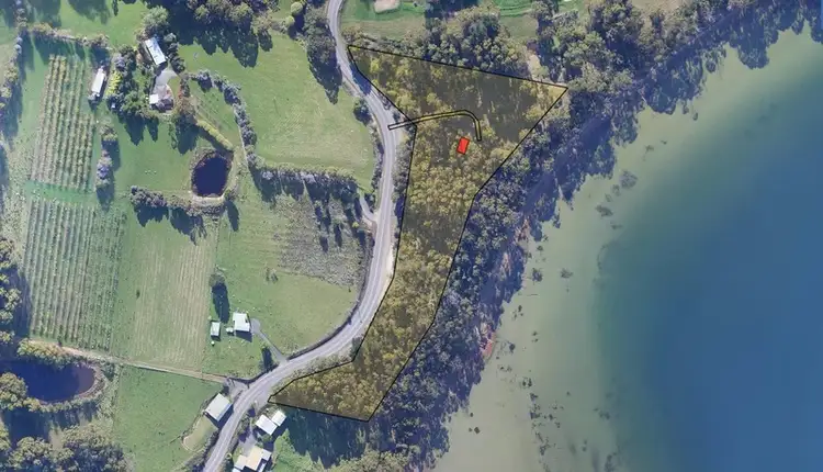 Floorplan of Homely land listing, 3241 Channel Highway, Woodbridge TAS 7162