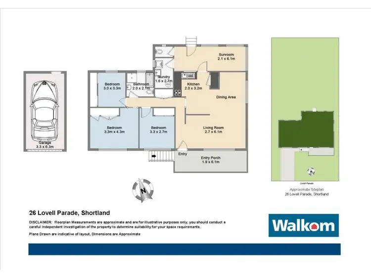 Floorplan of Homely house listing, 26 Lovell Parade, Shortland NSW 2307