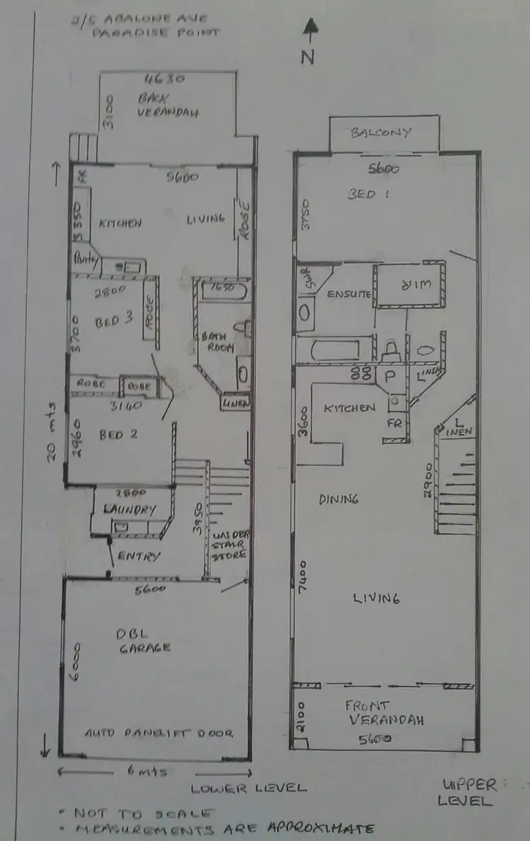 Floorplan of Homely townhouse listing, 2/5 Abalone Ave, Paradise Point QLD 4216