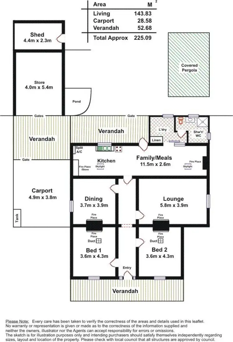 Floorplan of Homely house listing, Address available on request
