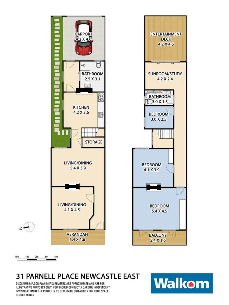 Floorplan of Homely house listing, 31 Parnell Place, Newcastle East NSW 2300