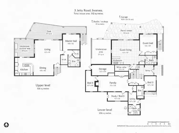 Floorplan of Homely house listing, 3 Jetty Road, Swansea TAS 7190