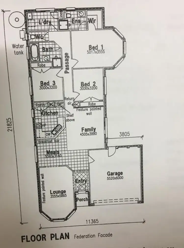 Floorplan of Homely house listing, 22 Redbox Crescent, Burnside Heights VIC 3023