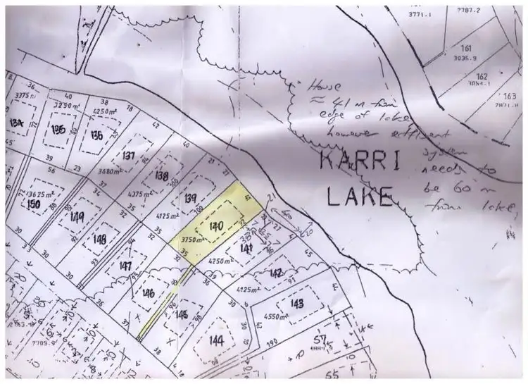 Floorplan of Homely land listing, 37 Karri Lane, Quinninup WA 6258