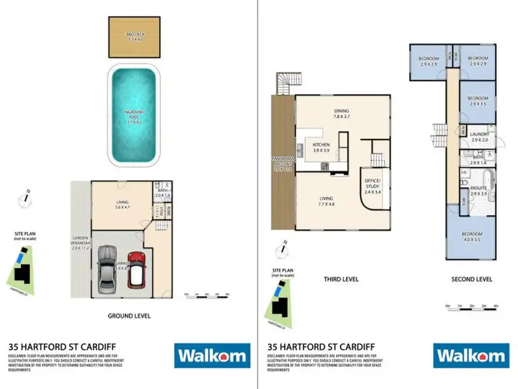 Floorplan of Homely house listing, 35 Hartford Street, Cardiff NSW 2285