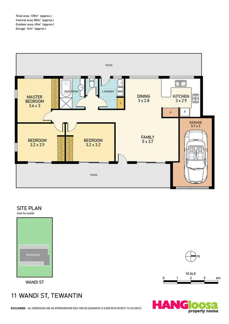 Floorplan of Homely house listing, 11 Wandi Street, Tewantin QLD 4565