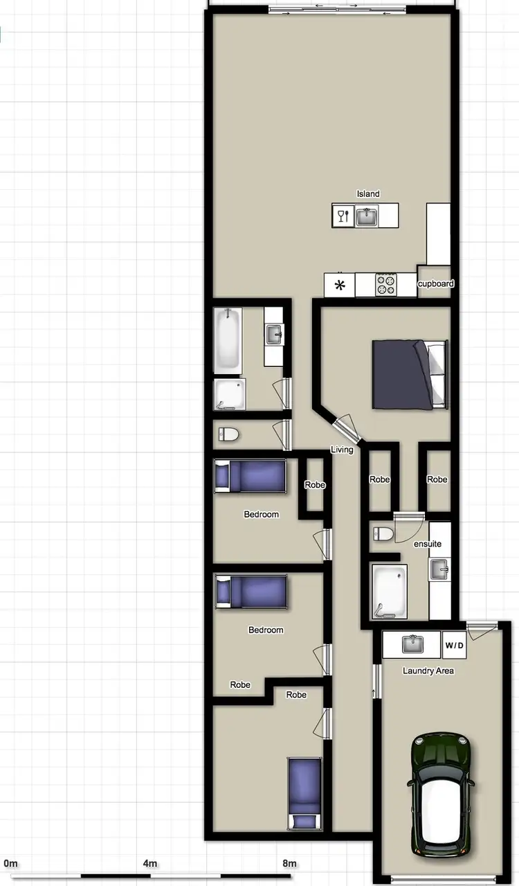 Floorplan of Homely house listing, 5 Tascon Street, Ormiston QLD 4160
