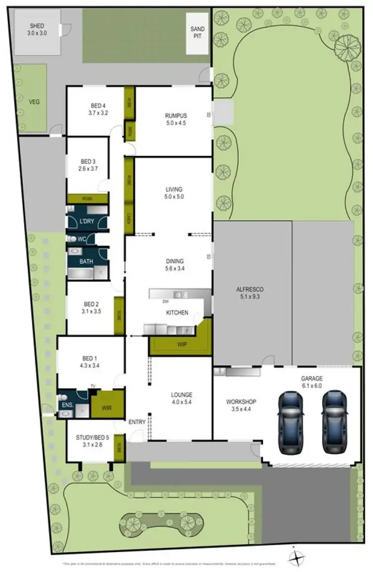 Floorplan of Homely house listing, 11 Alcott Road, St Albans Park VIC 3219