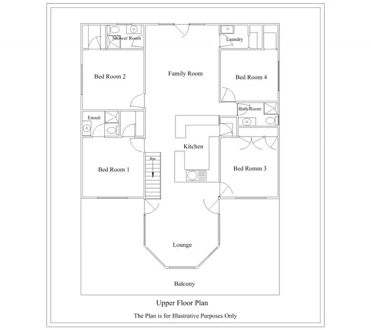 Floorplan of Homely house listing, 1 The Bluff, Wye River VIC 3234