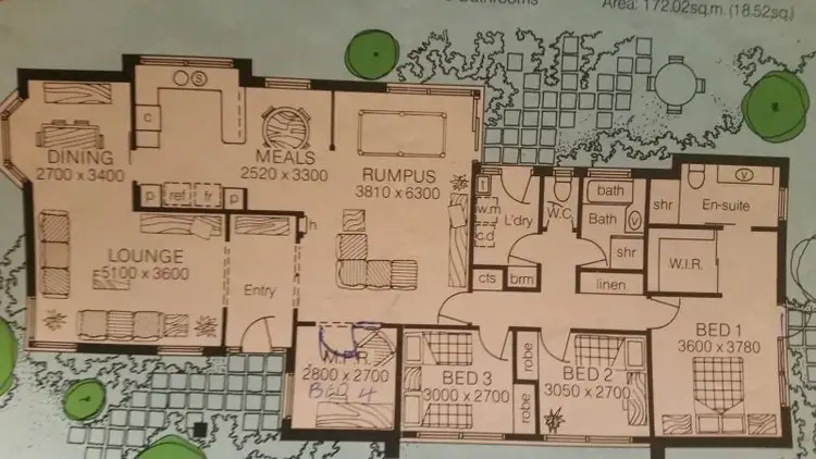 Floorplan of Homely house listing, 13 Scullin Court, Mill Park VIC 3082