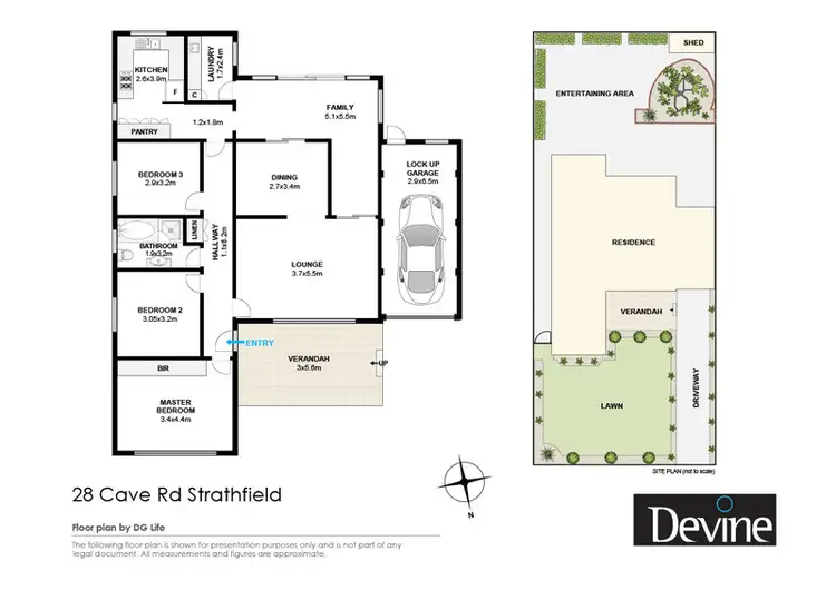 Floorplan of Homely house listing, 28 Cave Road, Strathfield NSW 2135
