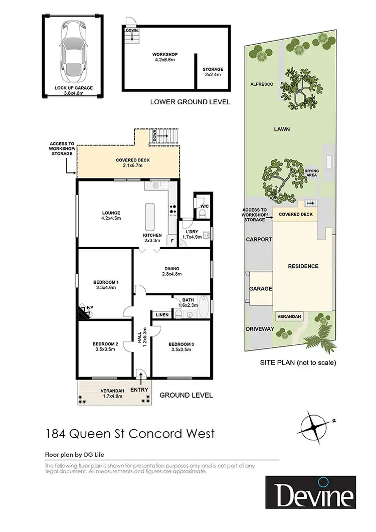 Floorplan of Homely house listing, 184 Queen Street, Concord West NSW 2138