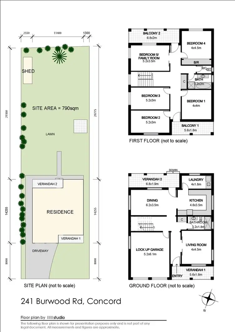 Floorplan of Homely house listing, 241 Burwood Road, Concord NSW 2137