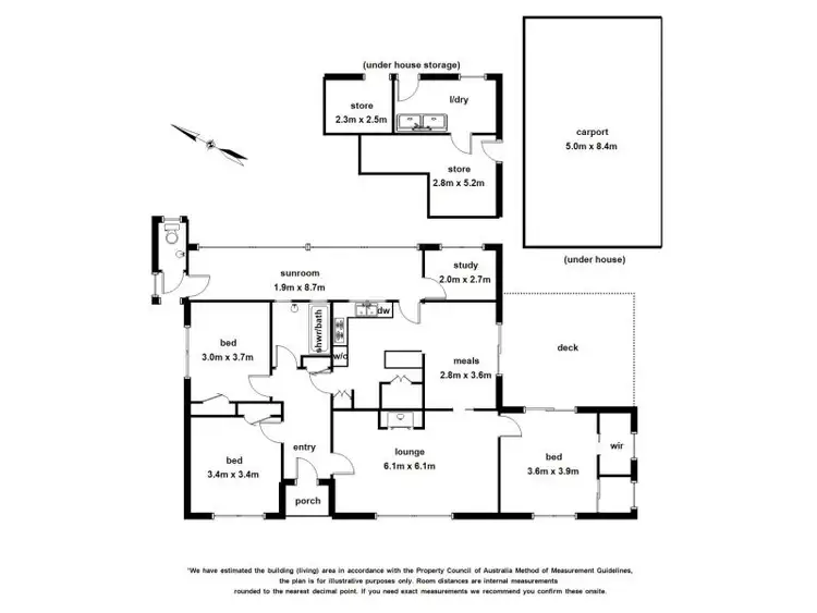 Floorplan of Homely house listing, 6 Black Hill Road, Menzies Creek VIC 3159