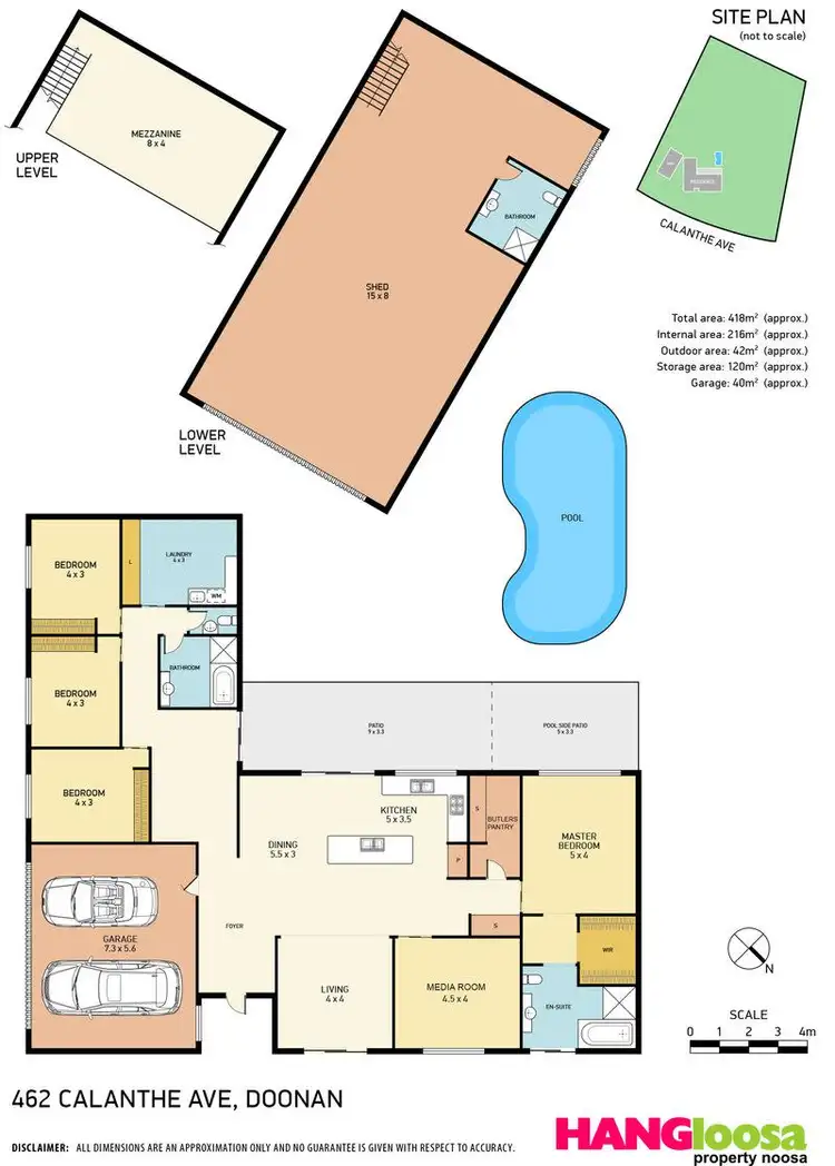 Floorplan of Homely house listing, 462 Calanthe Avenue, Doonan QLD 4562