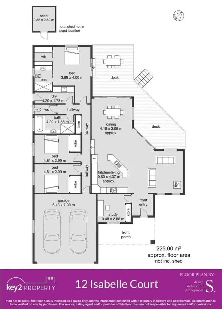 Floorplan of Homely house listing, 12 Isabelle Court, West Launceston TAS 7250