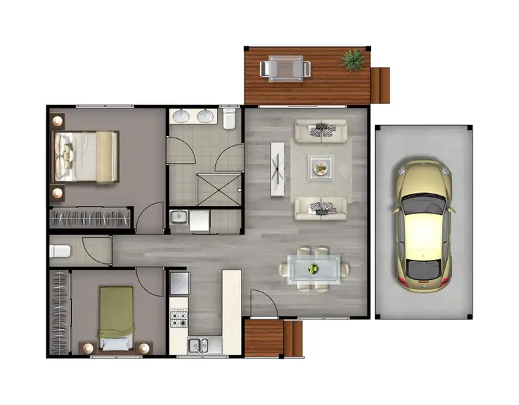 Floorplan of Homely house listing, 34/132 Findlay Avenue, Chain Valley Bay NSW 2259