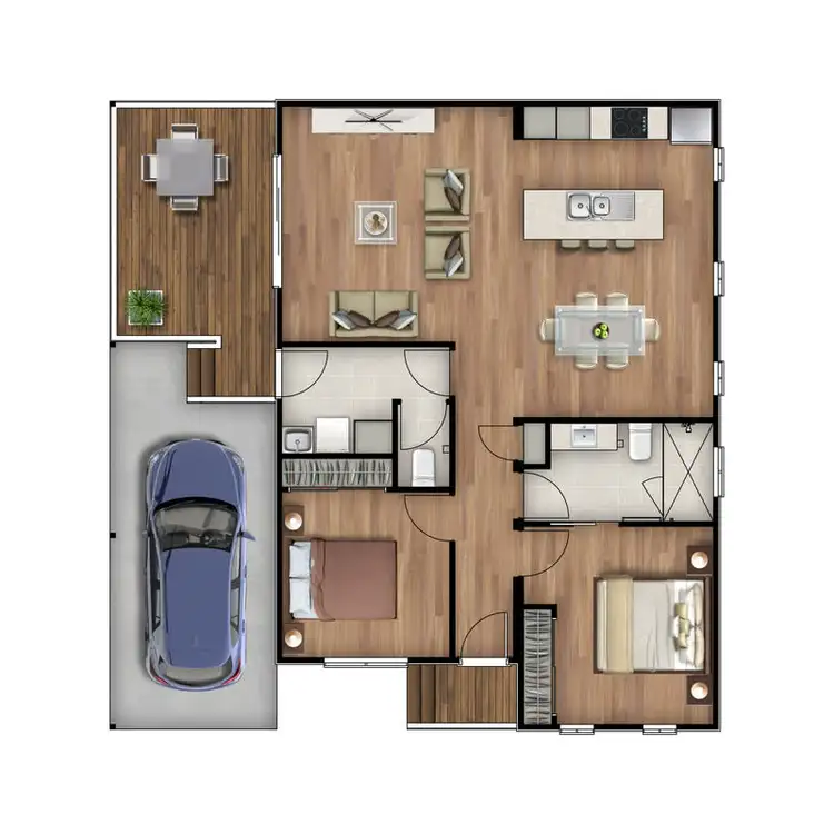 Floorplan of Homely house listing, 42/2 Koplick Road, Chambers Flat QLD 4133
