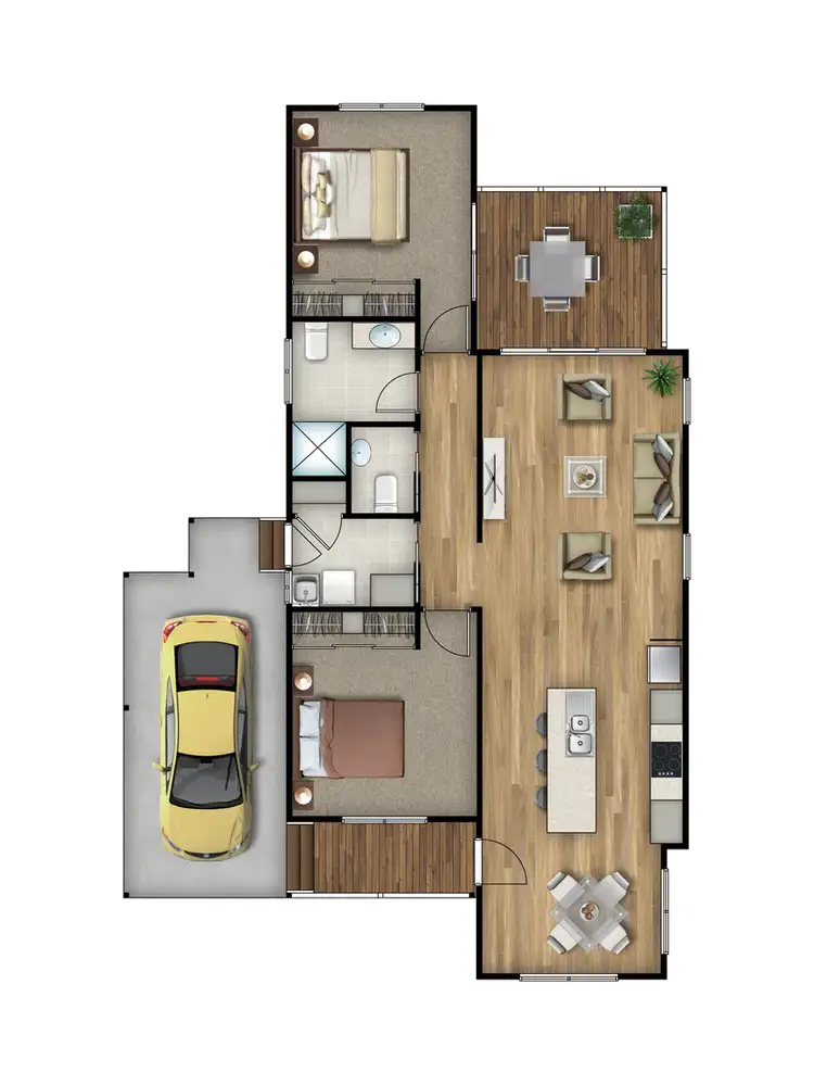 Floorplan of Homely house listing, 203/1A Stockton Street, Morisset NSW 2264