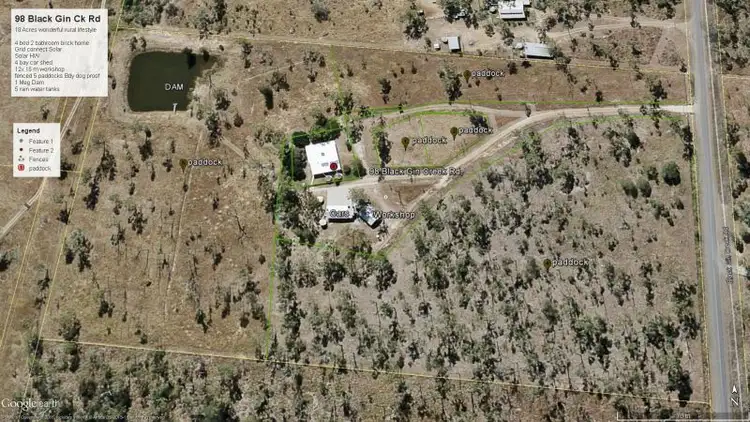 Floorplan of Homely rural property listing, 98 Black Gin Creek Road, Alton Downs QLD 4702