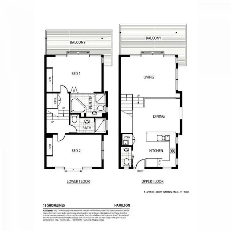 Floorplan of Homely townhouse listing, Shorelines 10/5 Acacia Drive, Hamilton Island QLD 4803