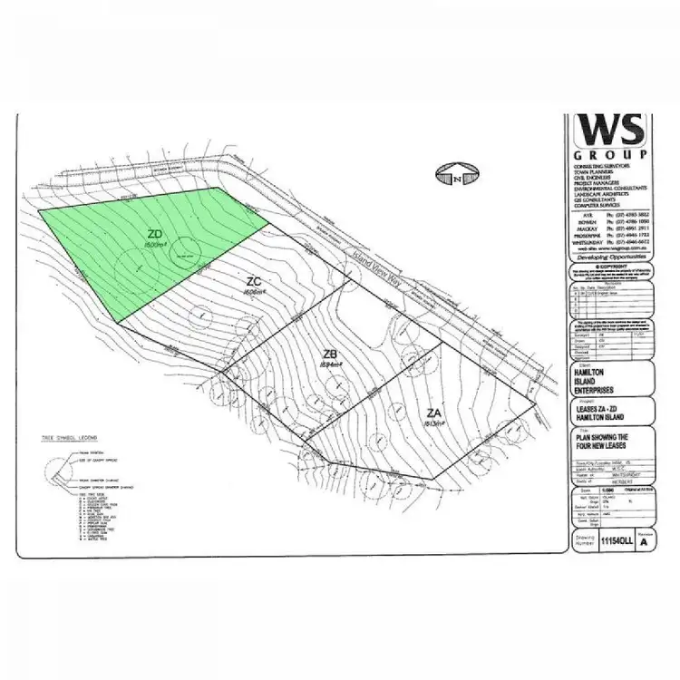 Floorplan of Homely land listing, LOT ZD, 7 Island View Way, Hamilton Island QLD 4803