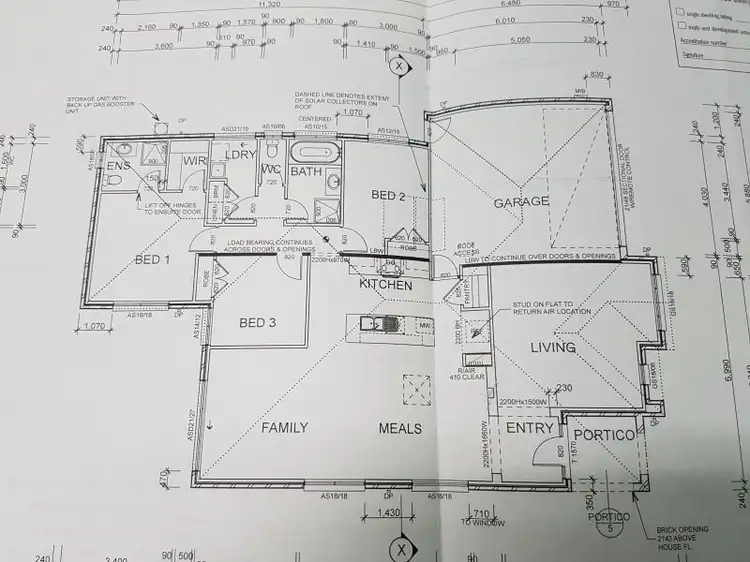 Floorplan of Homely house listing, 1 Fletcher Ave, Mooroopna VIC 3629