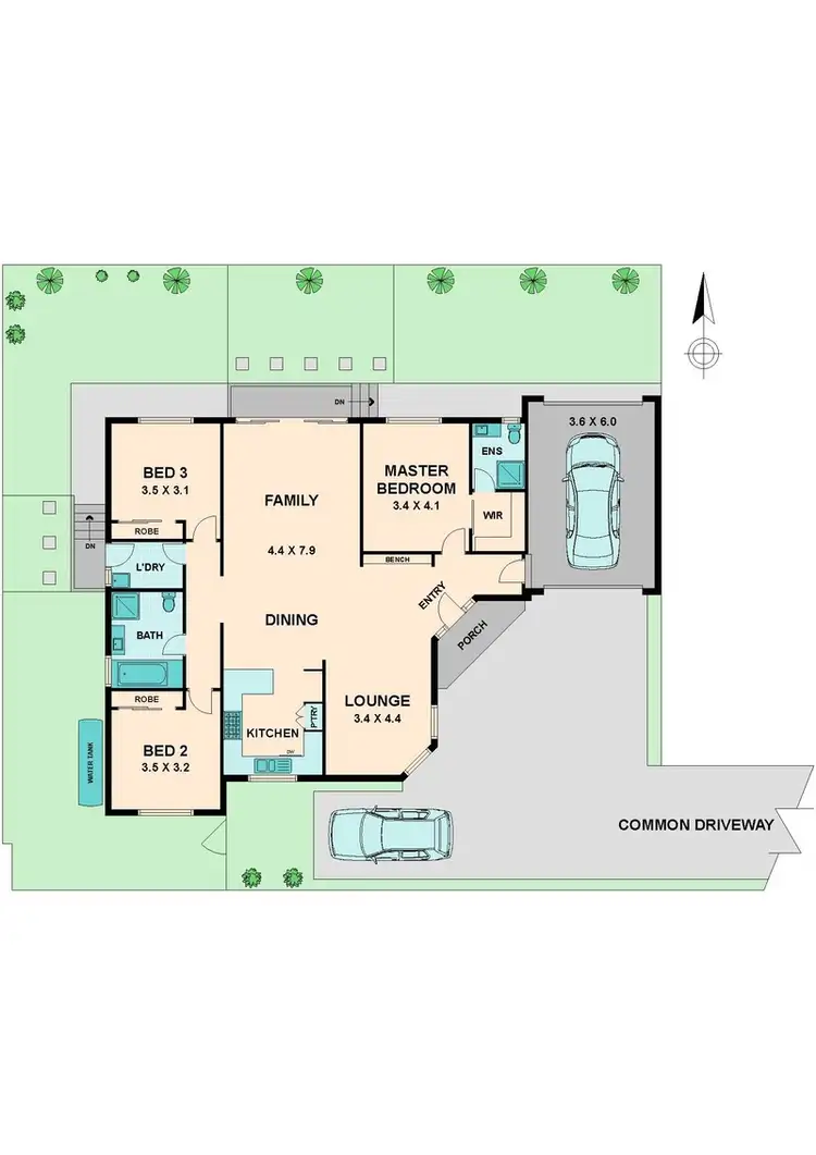 Floorplan of Homely house listing, 55A WHITE STREET, Kilmore VIC 3764